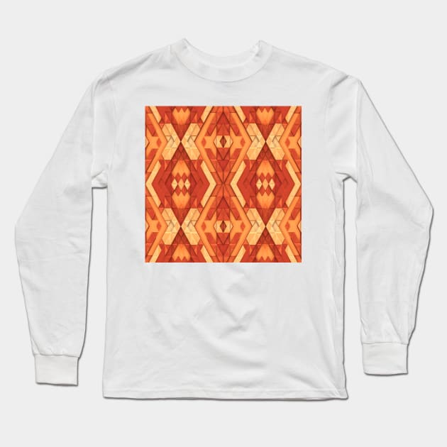 Rust Long Sleeve T-Shirt by lyle58